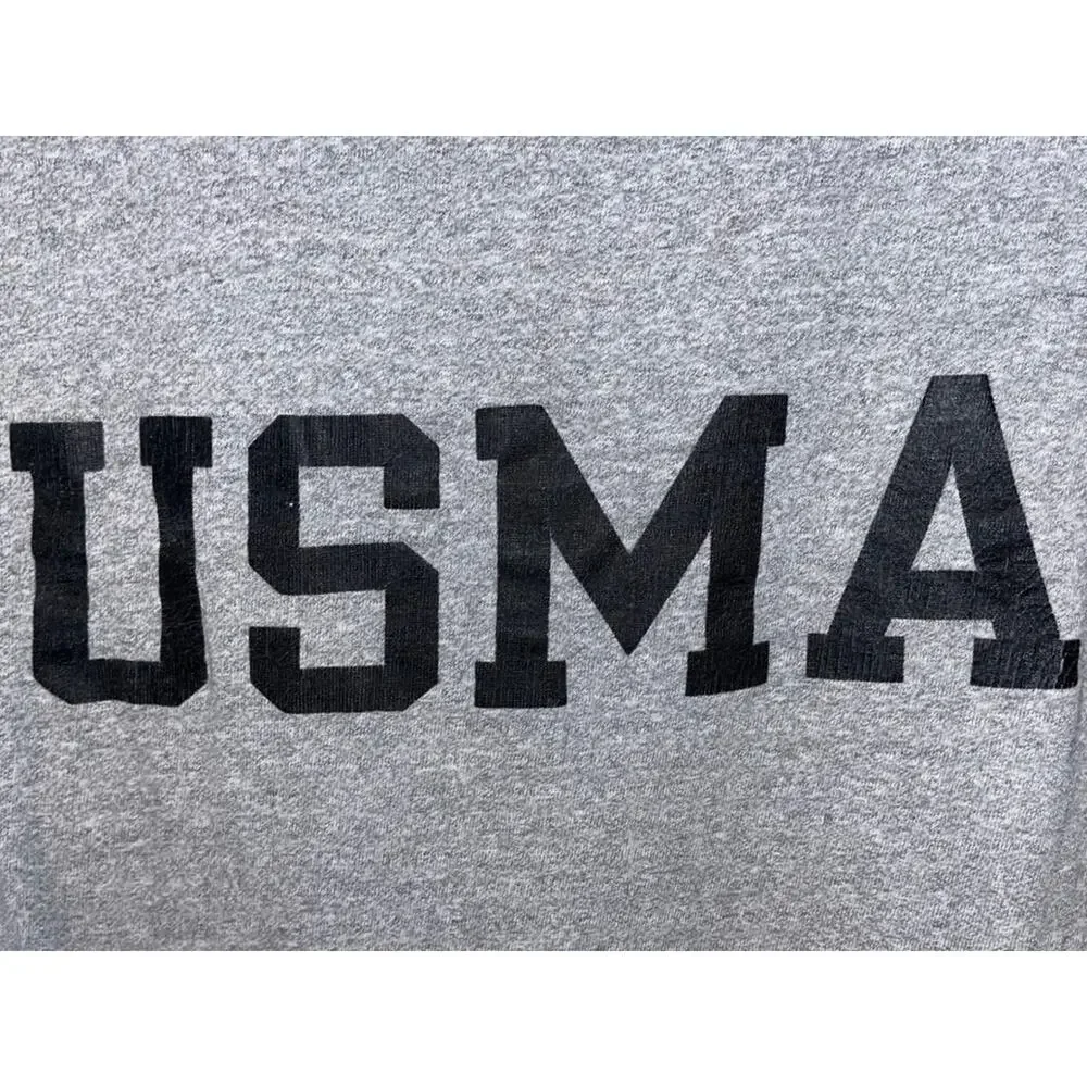 USMA West Point Military Academy Champion T Shirt Mens XL Gray Vintage 90s USA - Picture 3 of 8